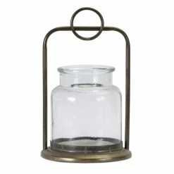 Promo 😍 13" Bronze Iron Candle Holder Set by Melrose 👏