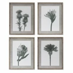 Best deal 👍 21.5" x 27.5" Wood Floral Print Set by Melrose ⌛