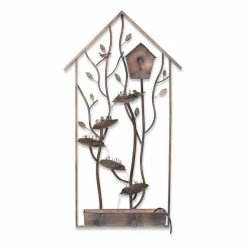 Cheap 🌟 50.25" Iron Bird House Wall Fountain by Melrose 🥰