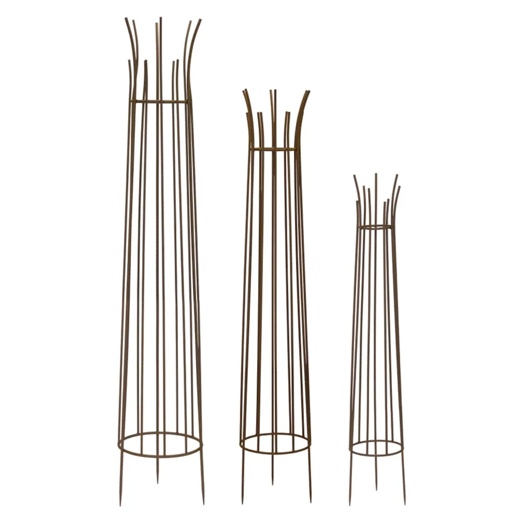 Budget π― Garden Obelisks Trellis Set 46.75", 59" & 66" by Melrose π 3 Budget π― Garden Obelisks Trellis Set 46.75", 59" & 66" by Melrose π