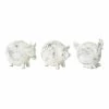 Budget ✔️ 4.5" White Resin Farm Animal Set by Melrose 🛒 -Melrose Shop D237672S 1