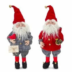 Deals ⌛ 25" Santa Elf Décor Accent Set by Melrose 🧨