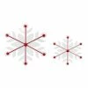 Best reviews of π€© Red & White Iron β Christmas Snowflake Set, 16" & 22" by Melrose β 2 Best reviews of π€© Red & White Iron β Christmas Snowflake Set, 16" & 22" by Melrose β -Melrose Shop D254573S 1