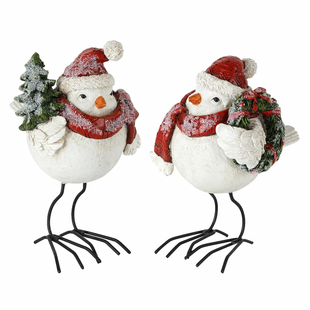 Best Sale ✔️ 6" Bird with Santa Hat Set by Melrose ⌛ 3 Best Sale ✔️ 6" Bird with Santa Hat Set by Melrose ⌛