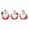 Promo π 5" Round Santa Figurine Set by Melrose π₯° 2 Promo π 5" Round Santa Figurine Set by Melrose π₯° -Melrose Shop D254699S 1