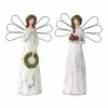 Cheap 😍 11.5" 🎄 Christmas Angel Set by Melrose 😉 -Melrose Shop D254712S 1