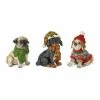 Promo 🤩 3.5" Winter 🦮 Dog Set by Melrose ❤️ -Melrose Shop D254720S 1