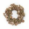 Cheap ✔️ 22" Brown Eucalyptus Wreath by Melrose ❤️ -Melrose Shop D254838S 1