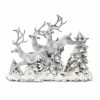 Best deal ⌛ Deer & Trees, 16" x 12.5" by Melrose 😉 -Melrose Shop D254859S 1
