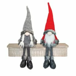 Discount 🎉 26" Gray & Red Gnome Set by Melrose 🧨