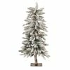 Brand new ✨ 3ft. Unlit Flocked Alpine Artificial 🎁 Christmas Tree by Melrose 🔥 -Melrose Shop D254896S 1
