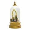 Promo 🎁 10.5" LED Nativity Gold Snow Globe by Melrose 😀 -Melrose Shop D254905S 1