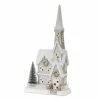 Best Pirce βοΈ 27.5" π Christmas Church with Tree by Melrose βοΈ 2 Best Pirce βοΈ 27.5" π Christmas Church with Tree by Melrose βοΈ -Melrose Shop D255386S 1