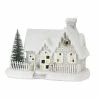 Hot Sale π 11.5" White π Christmas Cottage with Tree by Melrose βοΈ 1 Hot Sale π 11.5" White π Christmas Cottage with Tree by Melrose βοΈ -Melrose Shop D255387S 1