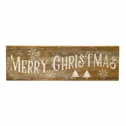 New 😀 Wooden Merry 🔔 Christmas Wall Sign by Melrose 🥰
