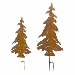 Best reviews of 🔔 Gold Iron Tree Stakes Set, 42.5" & 54" by Melrose 🌟