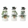 Cheap 🎉 8.25" Snowman Tabletop Accent, 3ct. by Melrose 🧨 -Melrose Shop D255513S 1