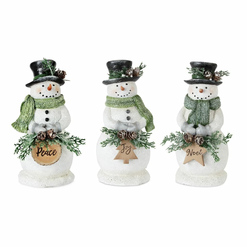 Cheap π 8.25" Snowman Tabletop Accent, 3ct. by Melrose 𧨠3 Cheap π 8.25" Snowman Tabletop Accent, 3ct. by Melrose π§¨