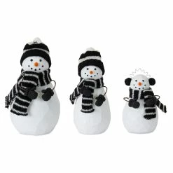 Wholesale 🤩 Snowman Family Set, 5", 7" & 7.5" by Melrose 👏