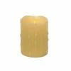 Budget 🧨 3" x 4" LED Wax Dripping Pillar Candle Set by Melrose ❤️ -Melrose Shop D647192S 1