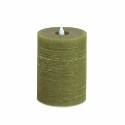 Budget 🔥 5.5" Green Simplux LED Designer Candles with Remote Set by Melrose ⭐