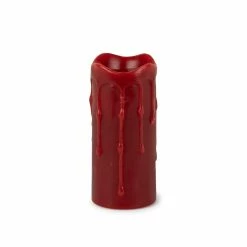 Best deal ❤️ 4" LED Wax Dripping Pillar Candles, 2ct. by Melrose 👏