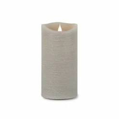 Brand new 🔔 7.75" Gray Simplux LED Designer Candle with Remote by Melrose 😉