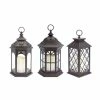 Best Sale π₯ 13" Lanterns with LED Candles Set by Melrose π€© 1 Best Sale π₯ 13" Lanterns with LED Candles Set by Melrose π€© -Melrose Shop D647253S 1