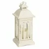 Wholesale π€© 12.25" Ivory Metal Lantern with LED Candle by Melrose π― 1 Wholesale π€© 12.25" Ivory Metal Lantern with LED Candle by Melrose π― -Melrose Shop D647256S 1