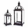 Top 10 ✨ Glass & Metal Candle Lantern Set by Melrose 🎉 -Melrose Shop D647258S 1