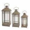 Outlet β Metal & Glass Candle Lantern Set by Melrose π 1 Outlet β Metal & Glass Candle Lantern Set by Melrose π -Melrose Shop D647260S 1