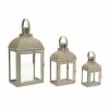 Cheap 🌟 Iron & Glass Lanterns, 3ct. by Melrose 🔥 -Melrose Shop D647262S 1