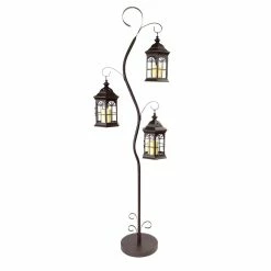 Outlet 🤩 73" Lantern Tree With 3 Lanterns by Melrose 👍