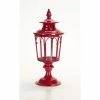 Cheapest 🤩 17'' Red Metal Lantern by Melrose 🤩 -Melrose Shop D647279S 1