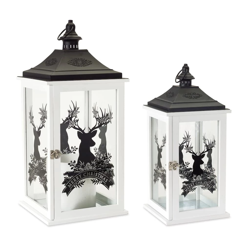 Best Pirce π Merry π Christmas Lantern Set, 22.5, 17.75" by Melrose π 3 Best Pirce π Merry π Christmas Lantern Set, 22.5, 17.75" by Melrose π