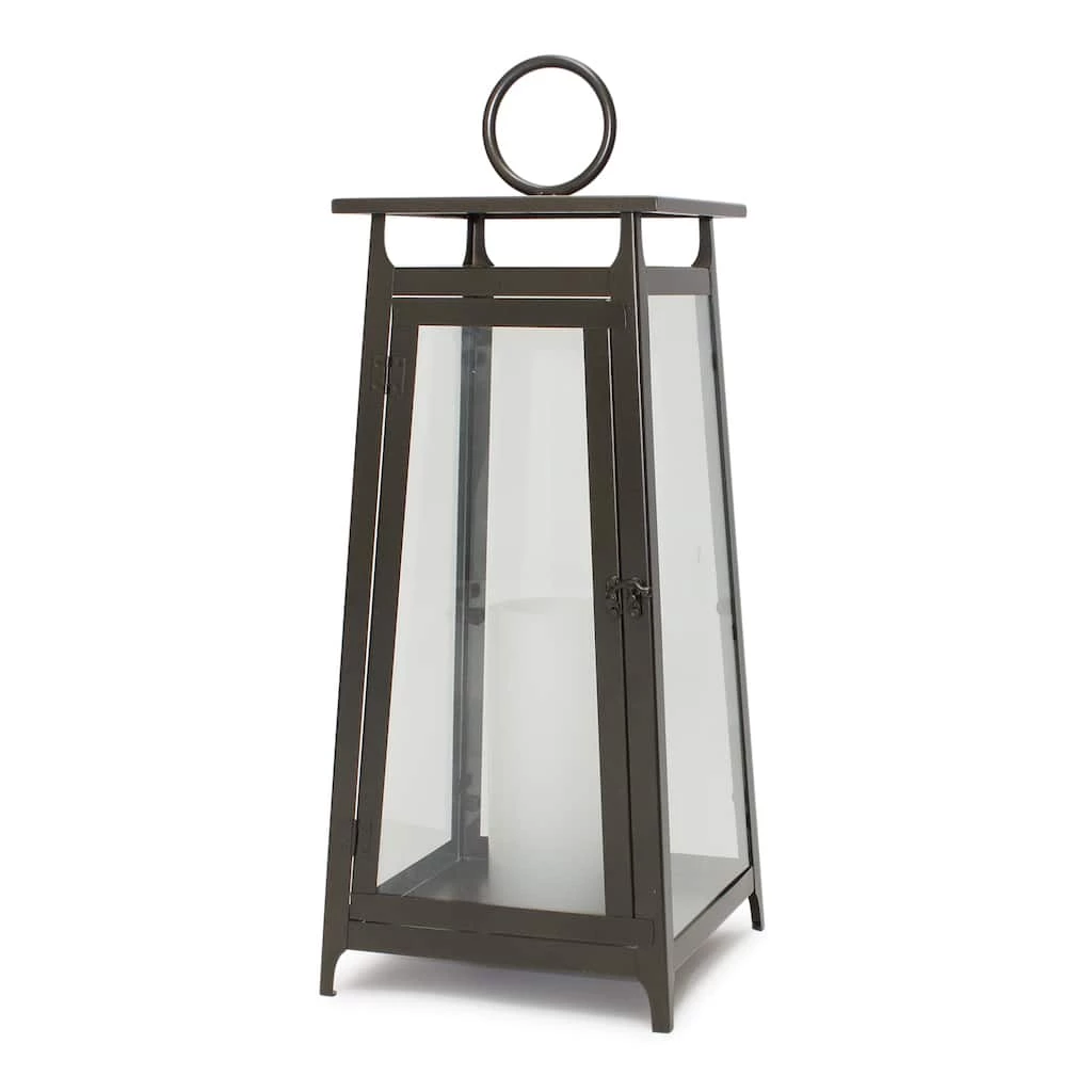 Best Sale π 25.5" Antique Black Metal Lantern by Melrose π 3 Best Sale π 25.5" Antique Black Metal Lantern by Melrose π