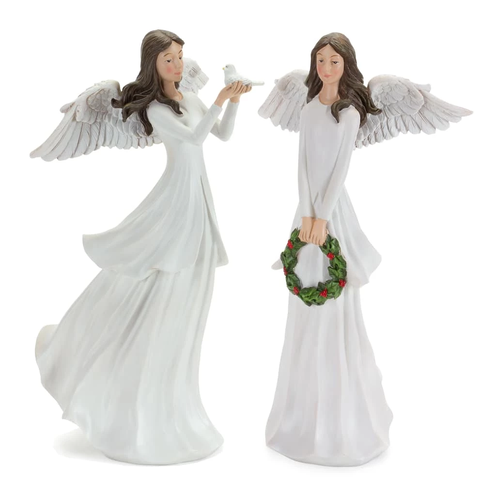 Best Sale β¨ Angel Figurines 11" & 12.75" by Melrose π 3 Best Sale β¨ Angel Figurines 11" & 12.75" by Melrose π