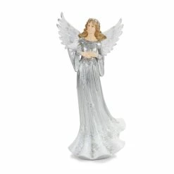 Deals 🧨 Angel Figurines, 11" & 12.75" by Melrose 🔔 -Melrose Shop D663147S 3