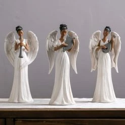 Deals π 10" Angels With Instrument Figurine Set by Melrose π 11 Deals π 10" Angels With Instrument Figurine Set by Melrose π -Melrose Shop D663149S 5