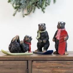 Buy π Bear Snowboard Figurine Set by Melrose π 11 Buy π Bear Snowboard Figurine Set by Melrose π -Melrose Shop D663155S 5