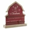 Wholesale 🧨 13.25" Barn 🎅 Christmas Countdown by Melrose 😍 -Melrose Shop D663157S 1