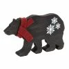 Outlet ✨ 6.5" Resin Bear With Scarf Figurine by Melrose 🔥 -Melrose Shop D663158S 1