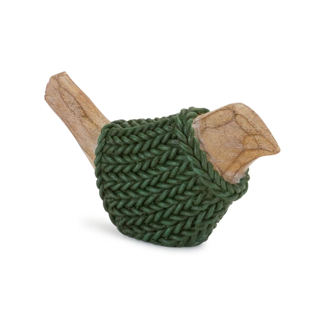 Flash Sale β¨ 5" Bird With Green Sweater Figurine Set by Melrose π 5 Flash Sale β¨ 5" Bird With Green Sweater Figurine Set by Melrose π - Image 3