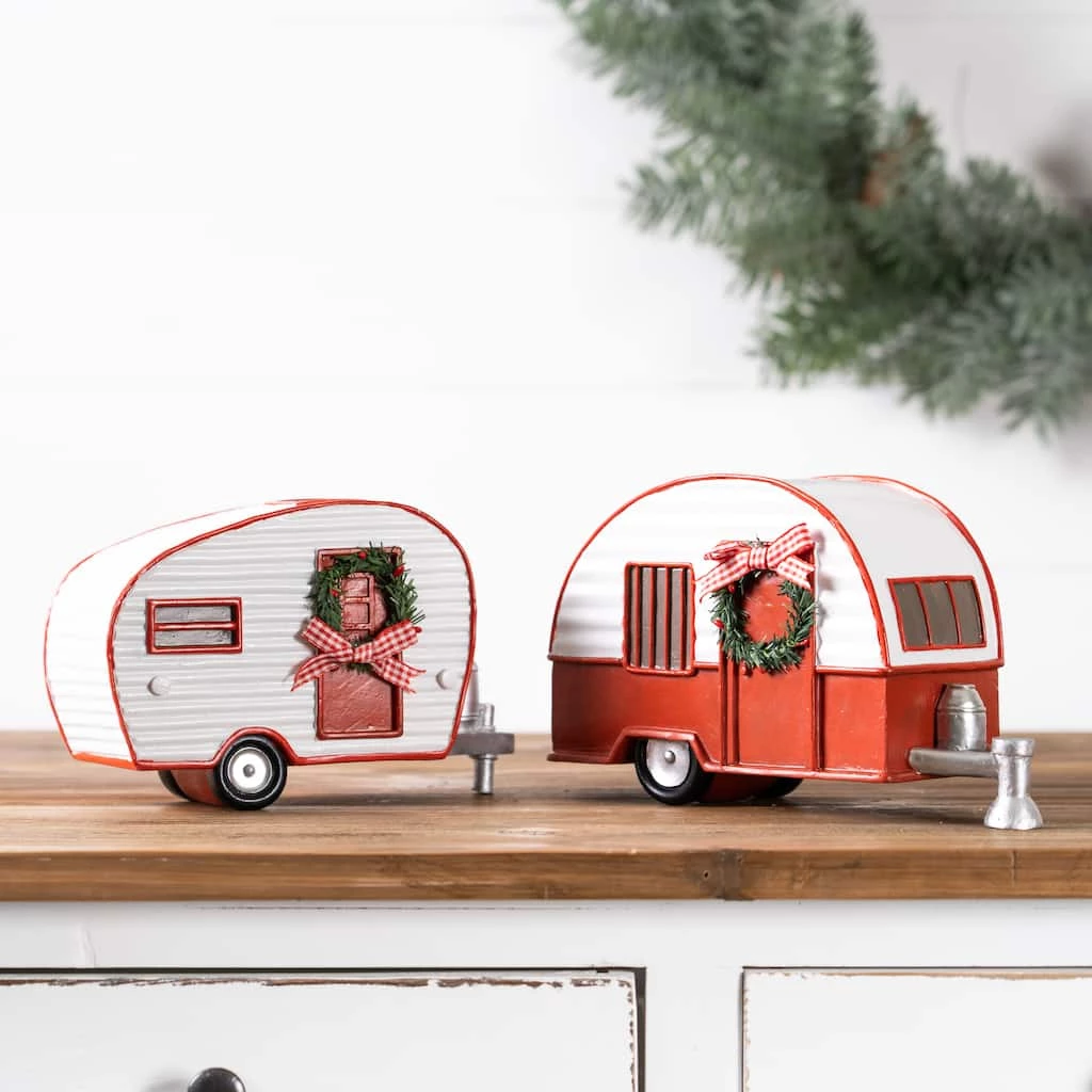 Promo π― Camper With Wreath Figurine Set by Melrose π€© 6 Promo π― Camper With Wreath Figurine Set by Melrose π€© - Image 4