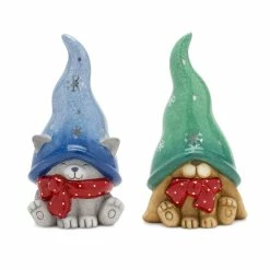 Deals β 5.75" Terra Cotta Cat & πΆ Dog Figurine Set, 4ct. by Melrose π