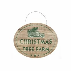 Best reviews of 💯 10" 🎄 Christmas Tree Farm Sign by Melrose 👍