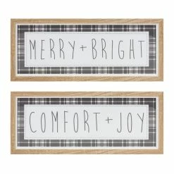 Best Sale 🔔 Comfort + Joy & Merry + Bright Frame Set by Melrose 🧨