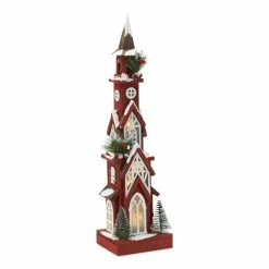 Outlet ⭐ 24" Wooden Church Replica by Melrose 😀