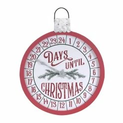 Brand new ❤️ 22" Days 'til 🎄 Christmas Ornament Sign by Melrose 🤩