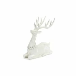 Best reviews of 👍 White Deer Figurine Set, 11.5" & 17.75" by Melrose 🔔 -Melrose Shop D663185S 3